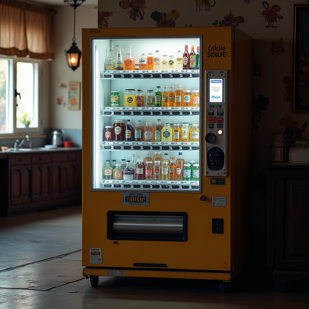 Traditional Vending Machine
